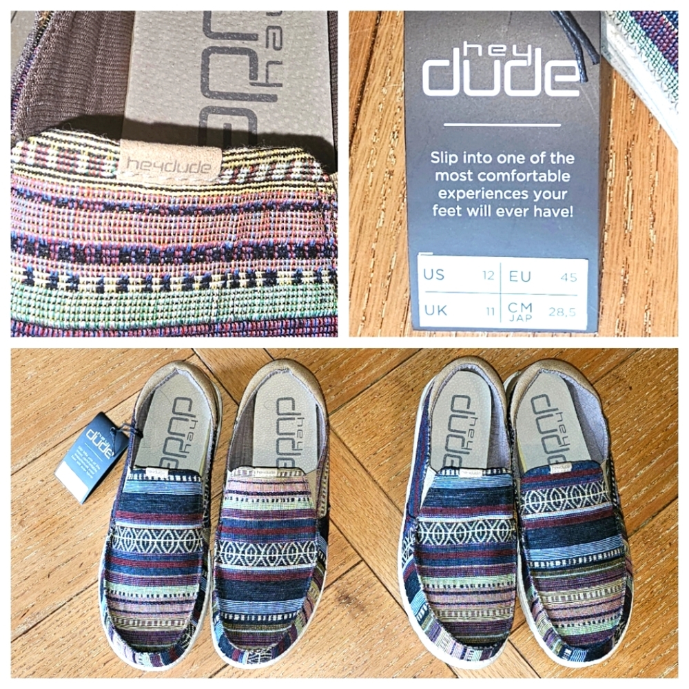 Men's size 12 Hey Dudes